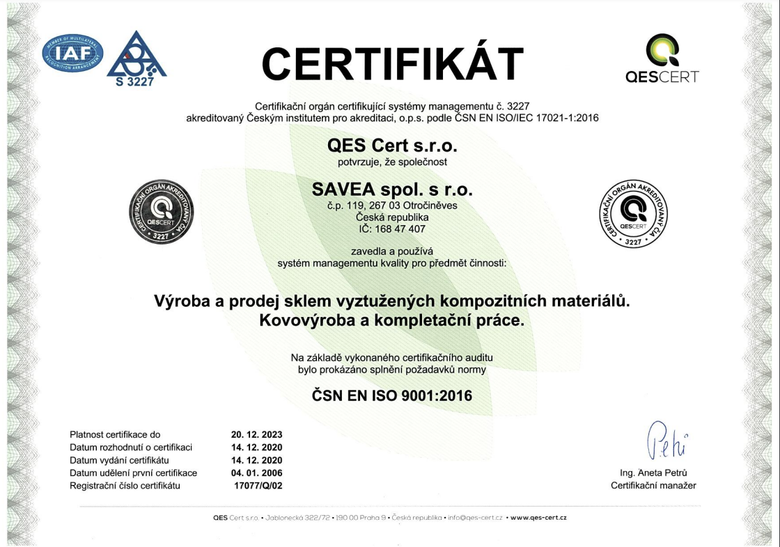ČSN EN ISO 9001:2009 CZ